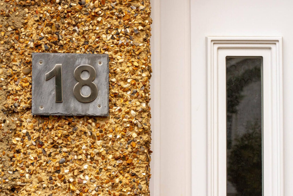 les plaques de numéros design pour votre maison