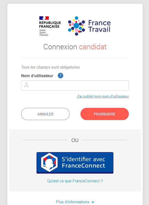 Mon Compte Pôle Emploi